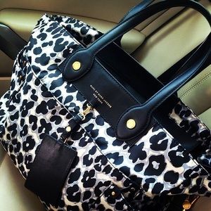 Marc Jacobs Authentic Leopard Eliza Diaper Bag